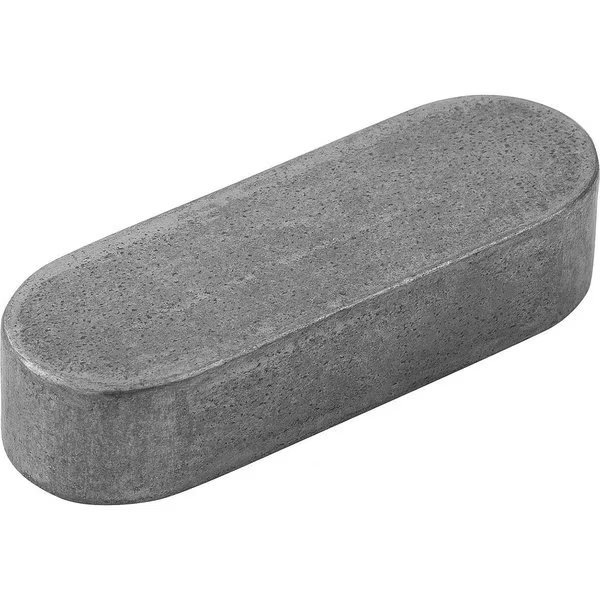 Parallel Key DIN6885, Form:A, B=14, L=50, H=9, Steel 1.1192, Kipp, Mfr#: K0696.14X50